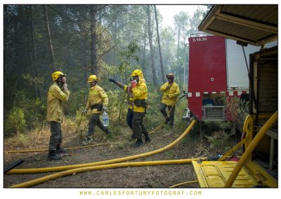 Incendi Forestal a Sant Martí Sarroca