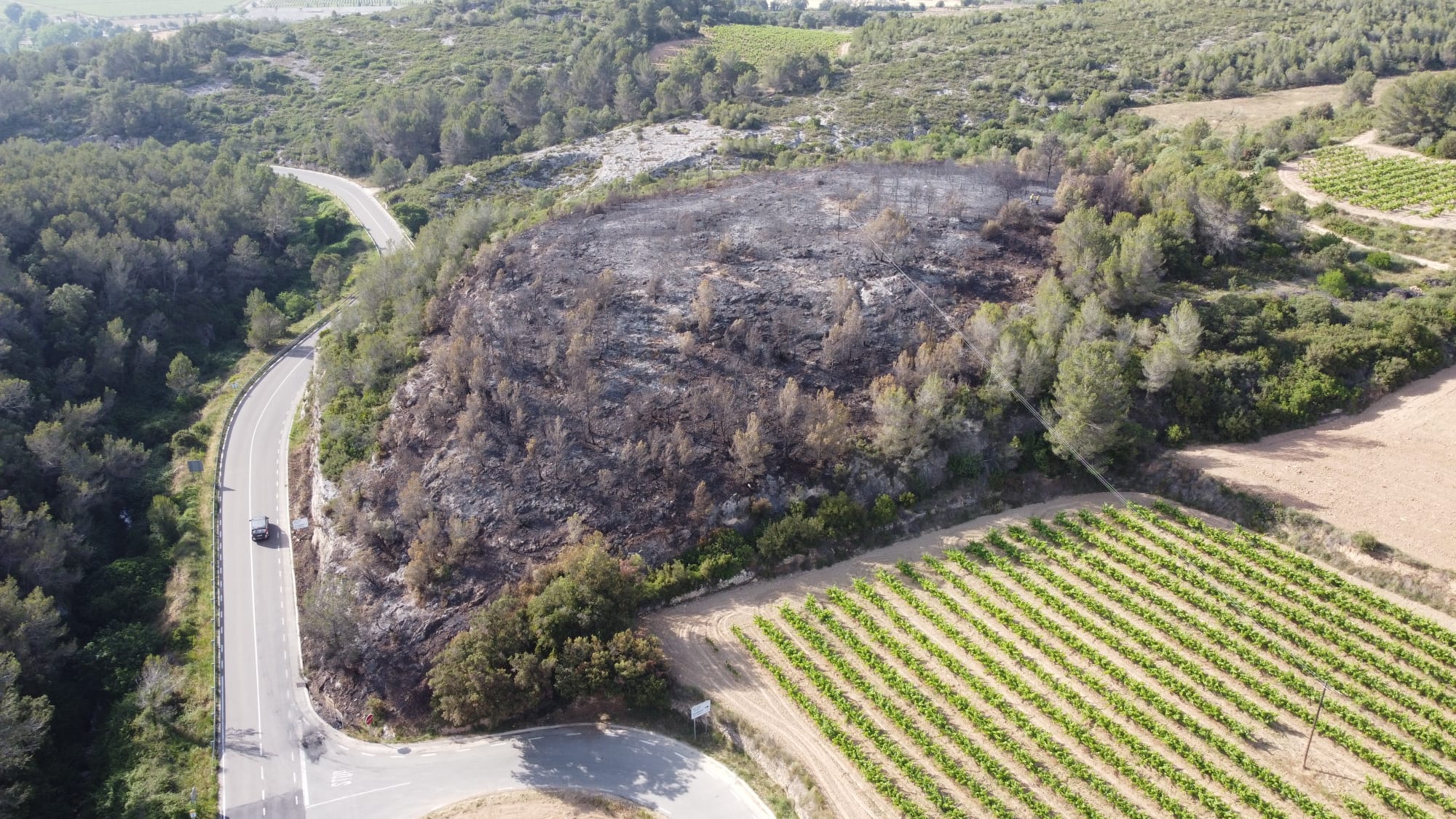 Incendis forestals - ADF 315 la Carrerada